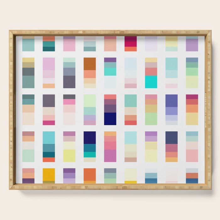 Color Trap No. 1 Serving Tray Gallery Image 1