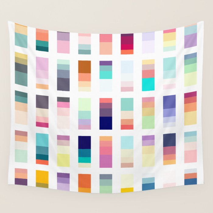 Color Trap No. 1 Wall Tapestry Gallery Image 4