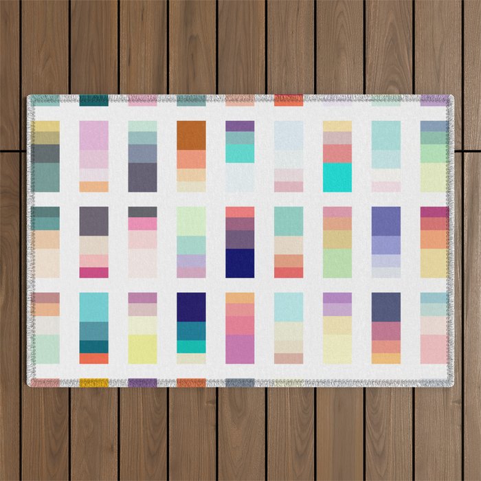 Color Trap No. 1 Outdoor Rug Gallery Image 1