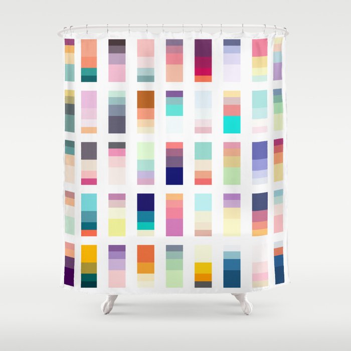 Color Trap No. 1 Shower Curtain Gallery Image 1