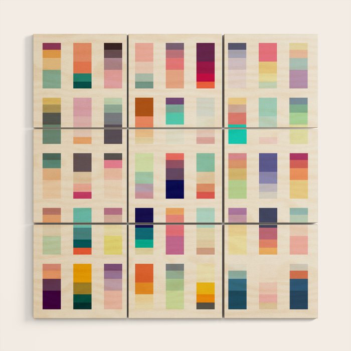 Color Trap No. 1 Wood Wall Art