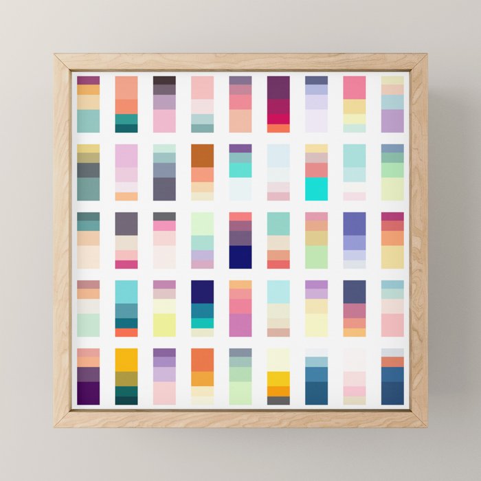 Color Trap No. 1 Mini Art Print Gallery Image 1