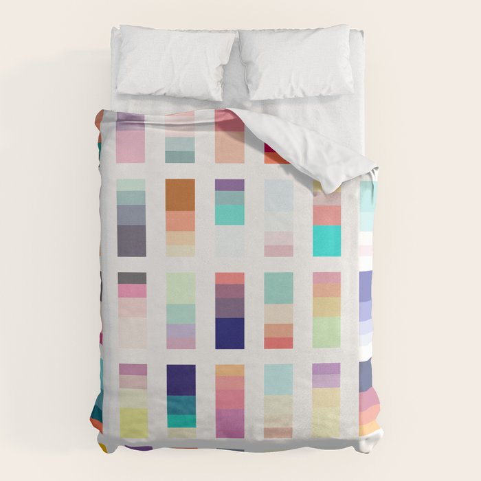 Color Trap No. 1 Duvet Cover Gallery Image 6