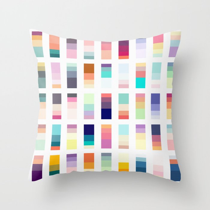 Color Trap No. 1 Throw Pillow Gallery Image 6