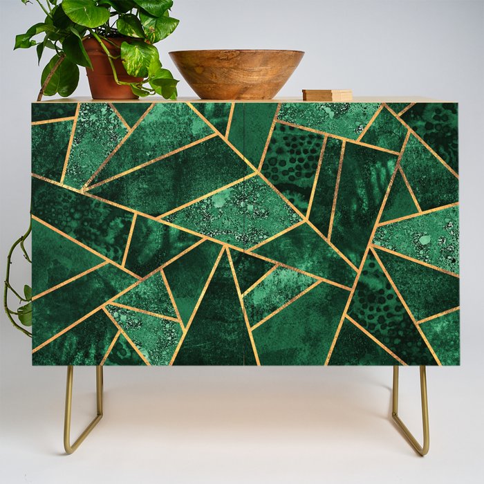 Deep Emerald Credenza Gallery Image 1
