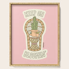 KEEP ON BLOOMIN' Serving Tray Gallery Image 1