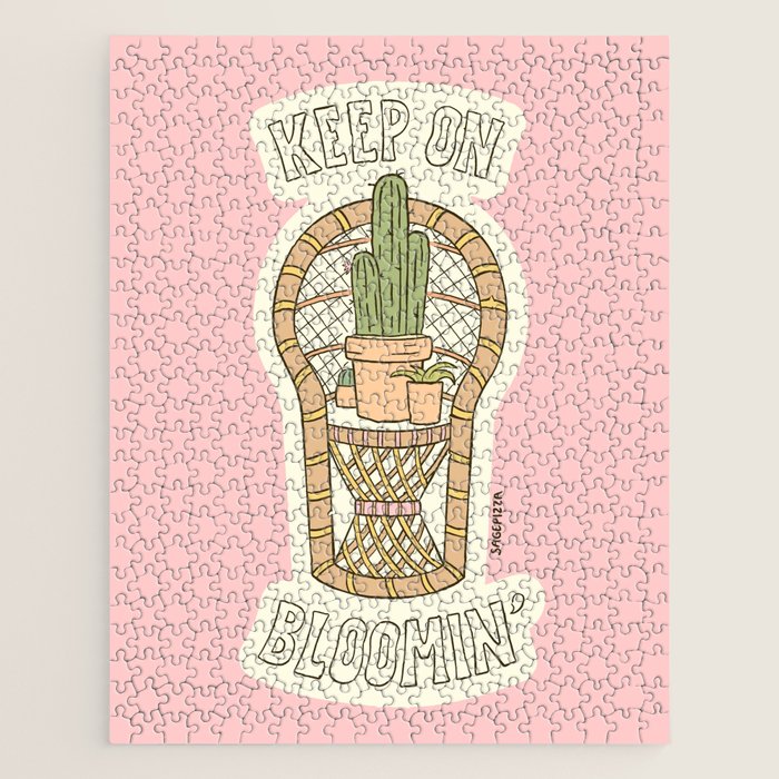 KEEP ON BLOOMIN' Jigsaw Puzzle Gallery Image 1