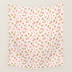 Pink cherry Wall Tapestry Gallery Image 4