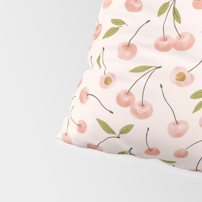 Pink cherry Pillow Sham Gallery Image 4