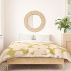 Yellow and Cream - 70's Daisy Duvet Cover Gallery Image 3
