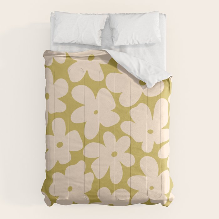 Yellow and Cream - 70's Daisy Comforter Gallery Image 6