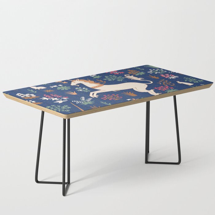 Magical Medieval Unicorn Forest Coffee Table Gallery Image 1