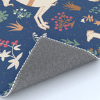 Magical Medieval Unicorn Forest Rug Gallery Image 4