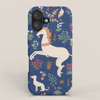 Magical Medieval Unicorn Forest iPhone Case Gallery Image 1