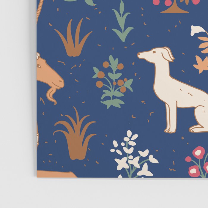 Magical Medieval Unicorn Forest Poster Gallery Image 3