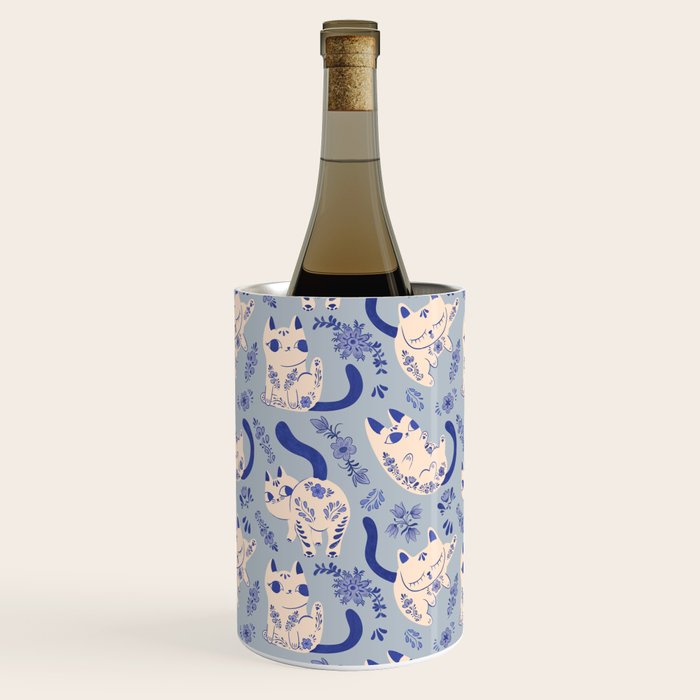 Purrcelin Cats Wine Chiller Gallery Image 2
