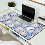 Purrcelin Cats Desk Mat Gallery Image 2