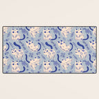 Purrcelin Cats Desk Mat Gallery Image 3