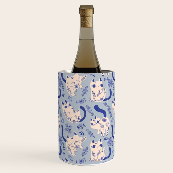 Purrcelin Cats Wine Chiller Gallery Image 3