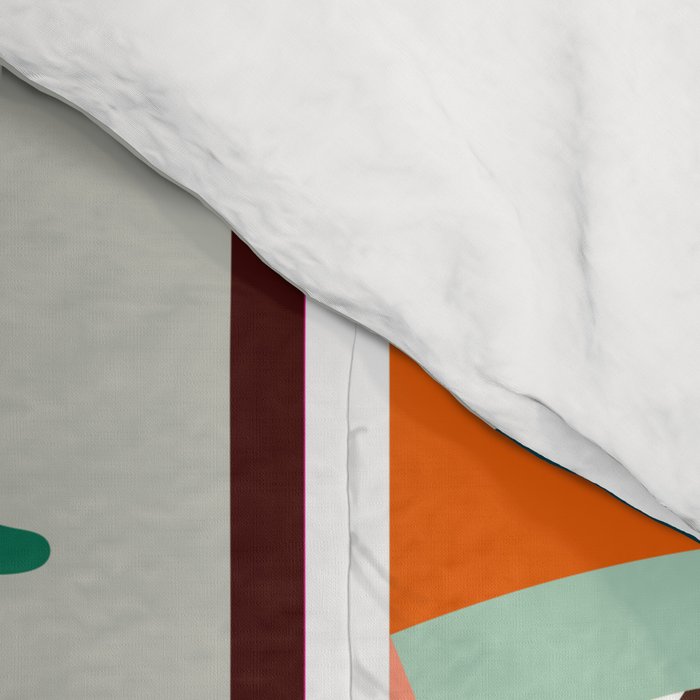 Retro MCM beach home  Comforter Gallery Image 4