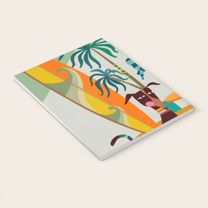 Retro MCM beach home  Notebook Gallery Image 3