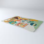 Retro MCM beach home  Rug Gallery Image 3