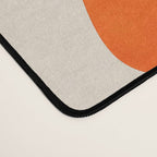 Abstract Turtle in Orange Desk Mat Gallery Image 4