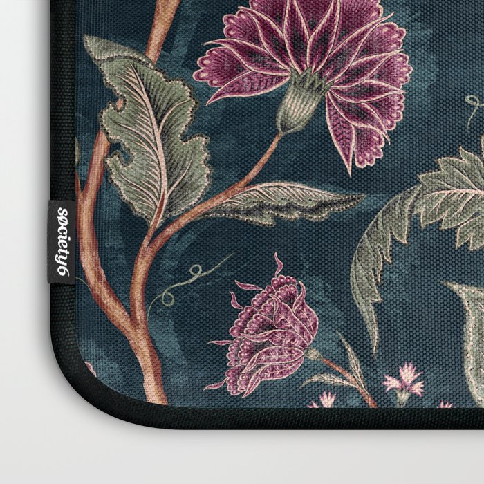 Indienne Vine - Midnight Velvet  Laptop Sleeve Gallery Image 3