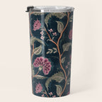 Indienne Vine - Midnight Velvet  Travel Mug Gallery Image 3