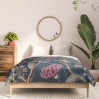 Indienne Vine - Midnight Velvet  Comforter Gallery Image 3