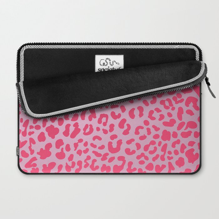 Candy Pink Leopard Laptop Sleeve Gallery Image 2