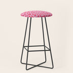 Candy Pink Leopard Stool Gallery Image 1