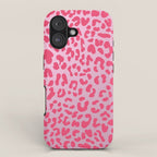 Candy Pink Leopard iPhone Case Gallery Image 1