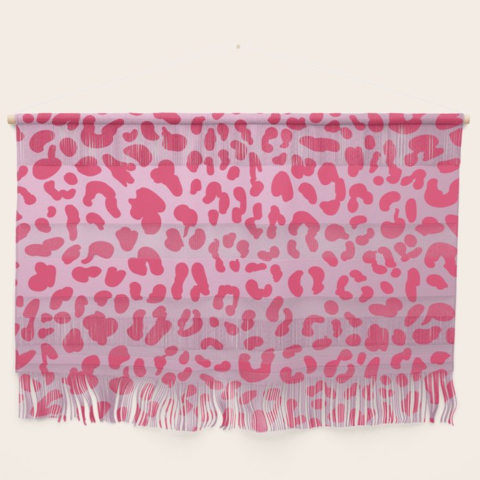 Candy Pink Leopard Wall Hanging Gallery Image 1