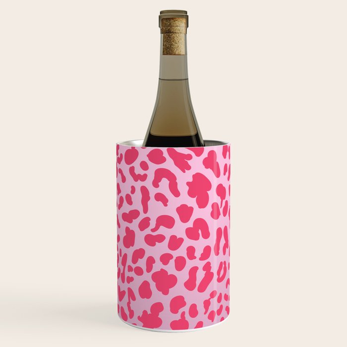 Candy Pink Leopard Wine Chiller Gallery Image 2