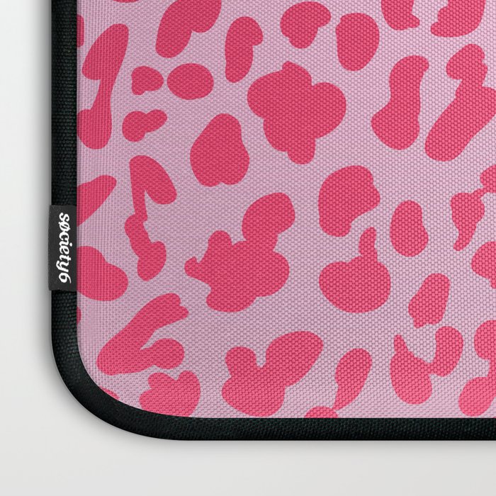 Candy Pink Leopard Laptop Sleeve Gallery Image 3