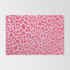 Candy Pink Leopard Rug Gallery Image 2