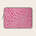 Candy Pink Leopard Laptop Sleeve Gallery Image 1