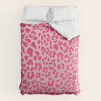 Candy Pink Leopard Comforter Gallery Image 6