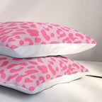 Candy Pink Leopard Pillow Sham Gallery Image 3