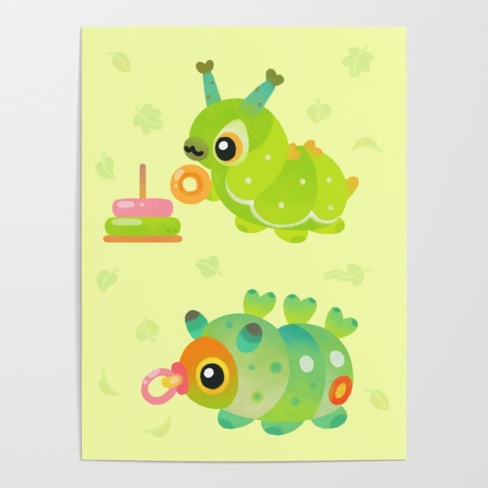 Baby Caterpillar Poster Gallery Image 4