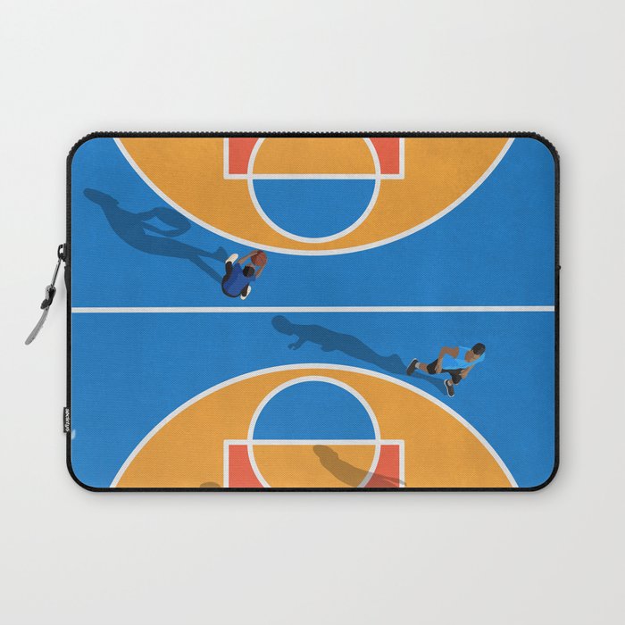 Basketball Colors | Street Court  Laptop Sleeve Gallery Image 1