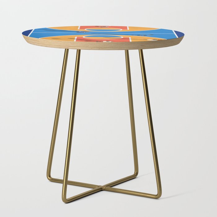 Basketball Colors | Street Court  Side Table Gallery Image 1