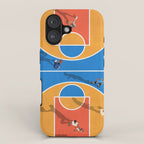 Basketball Colors | Street Court  iPhone Case Gallery Image 1