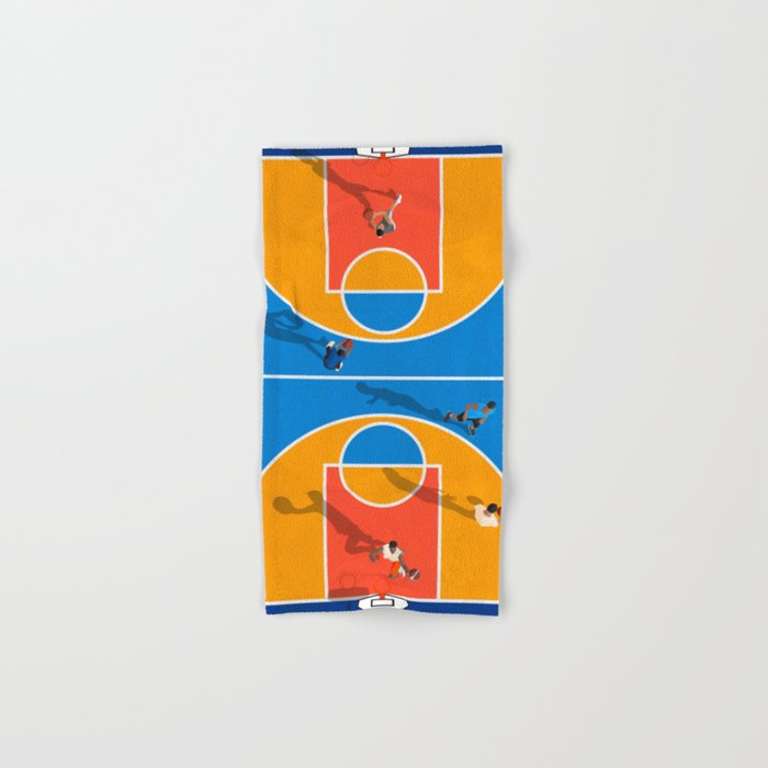 Basketball Colors | Street Court  Bath Towel Gallery Image 1