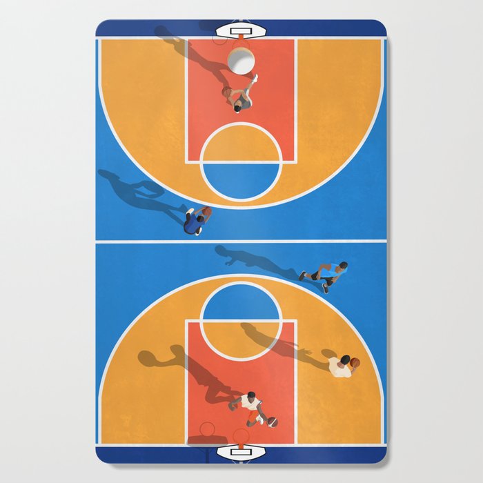 Basketball Colors | Street Court  Cutting Board Gallery Image 1