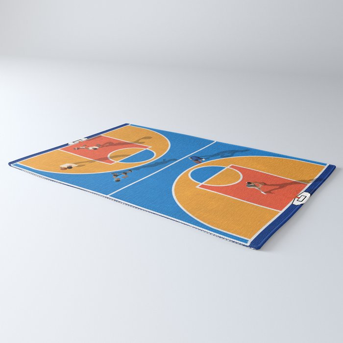 Basketball Colors | Street Court  Rug Gallery Image 3