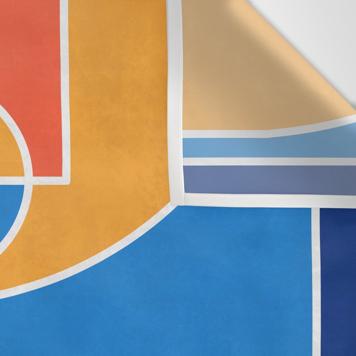 Basketball Colors | Street Court  Wall Tapestry Gallery Image 3