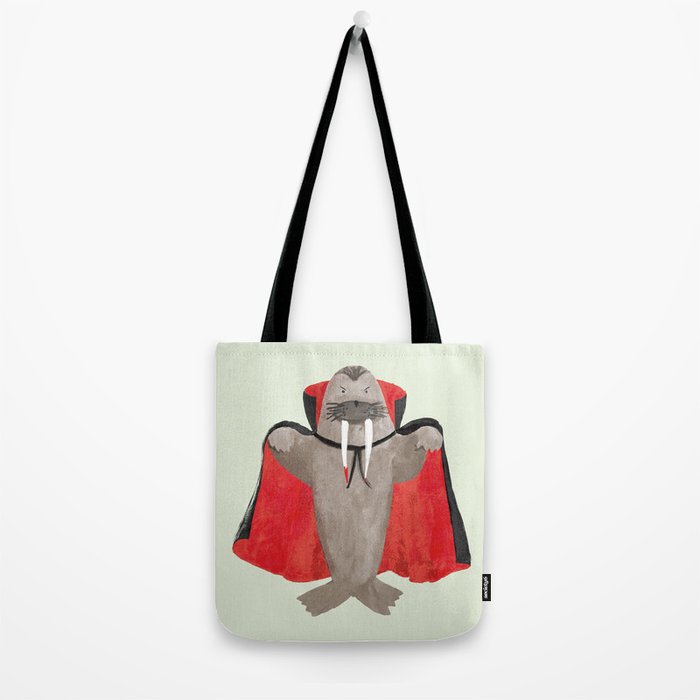 Vampire Walrus Tote Bag Gallery Image 2
