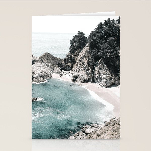 California Beach Stationery Card Gallery Image 1
